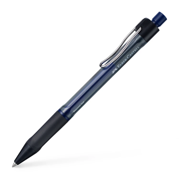 Długopis automatyczny żelowy beyond 0.7 mm niebieski Faber-Castell – zdjęcie 2