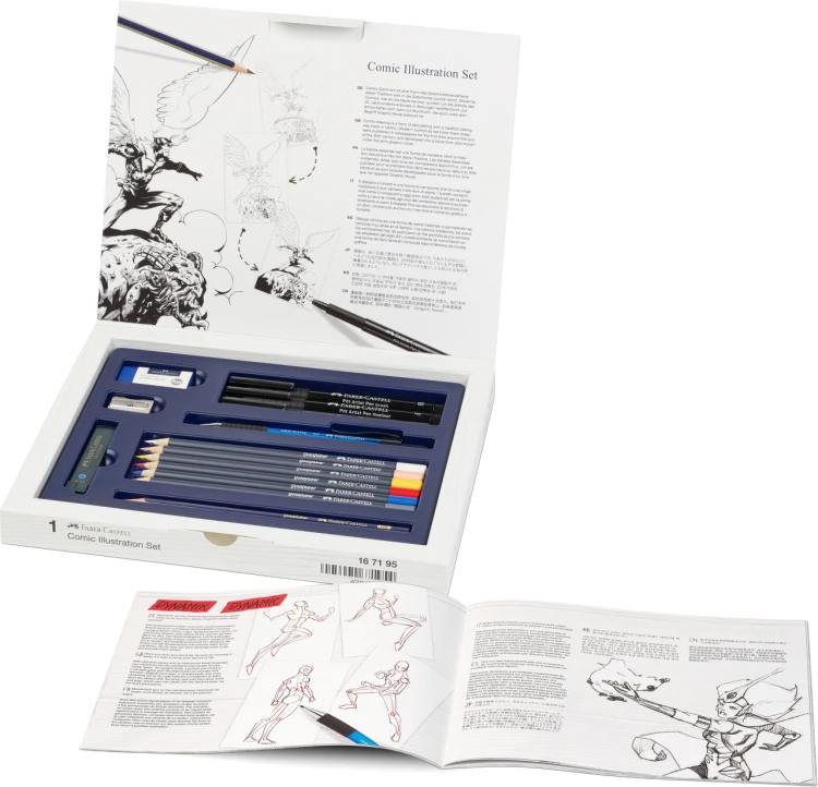 Zestaw do rysowania komiksów 15-EL."THE famazings" Faber-Castell – zdjęcie 2