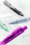 Długopis poly ball view icy glow Faber-Castell – zdjęcie 3