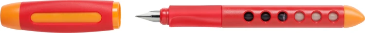 Pióro wieczne scribolino dla leworęcznych czerwonew Faber-Castell – zdjęcie 2