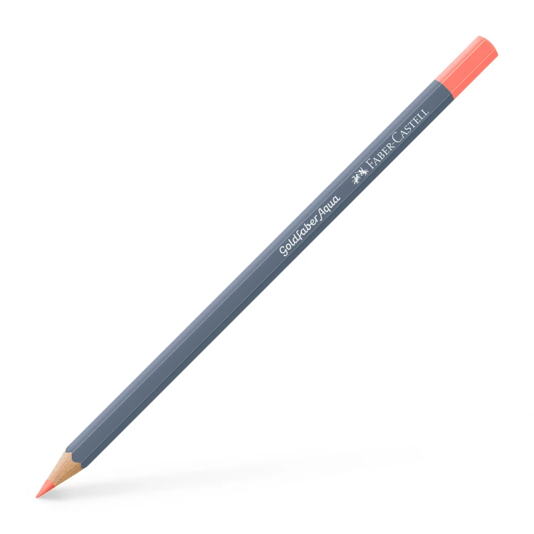 Kredka akwarelowa goldfaber aqua pastel scarlet red Faber-Castell – zdjęcie 2