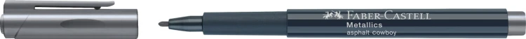 Pisak metaliczny metallic grafitowy (asphalt cowboy) Faber-Castell – zdjęcie 2