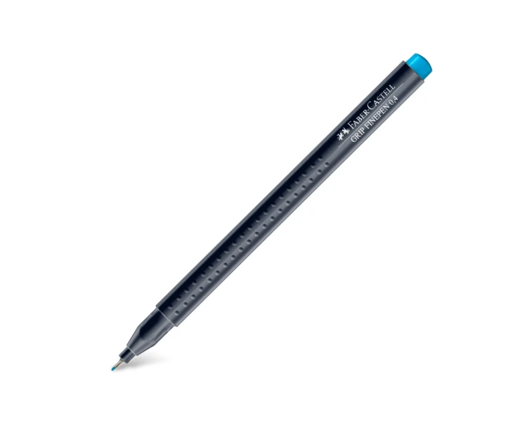 Cienkopis grip błękitny Faber-Castell – zdjęcie 3
