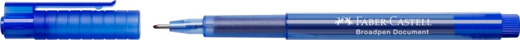 Cienkopis broadpen 1554 niebieski Faber-Castell – zdjęcie 2