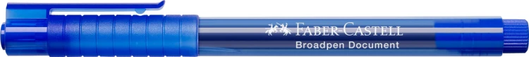 Cienkopis broadpen 1554 niebieski Faber-Castell – zdjęcie 3