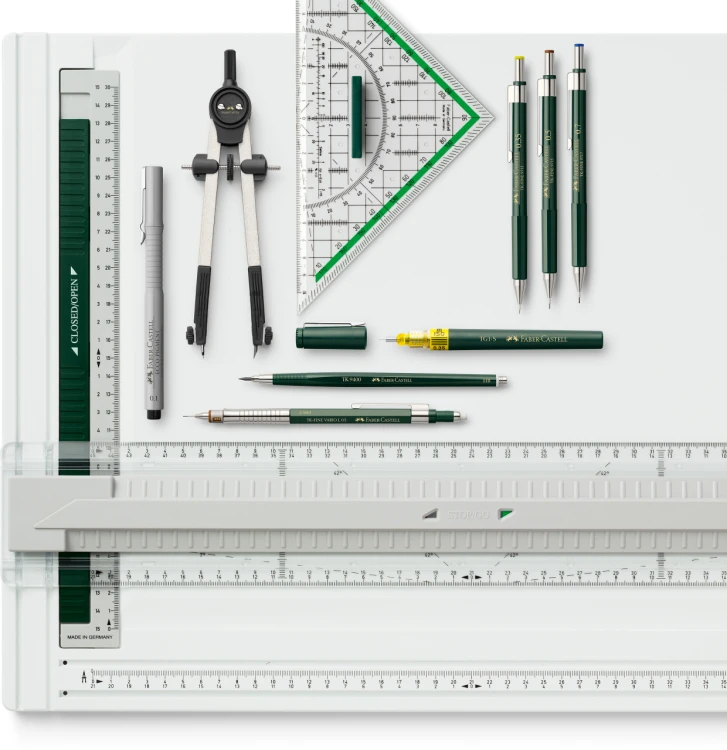 Ołówek automatyczny tk 9400 2 mm HB Faber-Castell – zdjęcie 3