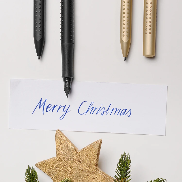 Długopis grip 2011 edycja limitowana allblack xb Faber-Castell – zdjęcie 5