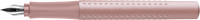 Pióro wieczne grip 2011 f pale rose(bladoróżowe)faber-castell – zdjęcie 2