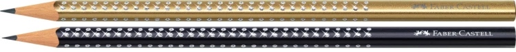 Zestaw sparkle & sleeve złoty/czarny blister Faber-Castell – zdjęcie 3