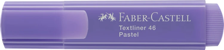 Zakreślacz 1546 pastelowy lilac faber-ca stell – zdjęcie 3