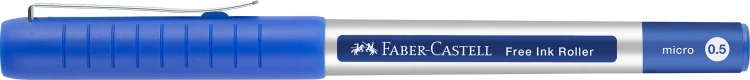 CIENKOPIS KULKOWY FREE INK 0,5mm NIEBIESKI FABER-CASTELL – zdjęcie 4