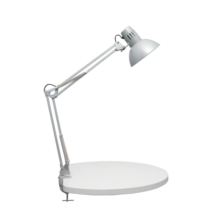 LAMPA BIURKOWA Z KLIPSEM MAULstudy, SREBRNA – zdjęcie 2