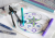 Cienkopis broadpen 1554 fioletowy Faber-Castell – zdjęcie 6