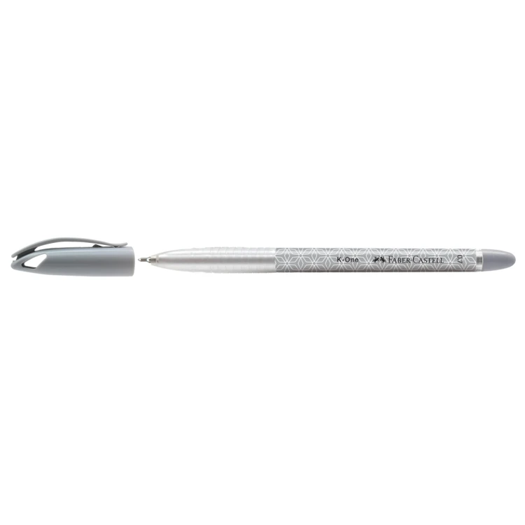 Długopis k-one 0.7 mm czarny Faber-Castell – zdjęcie 2