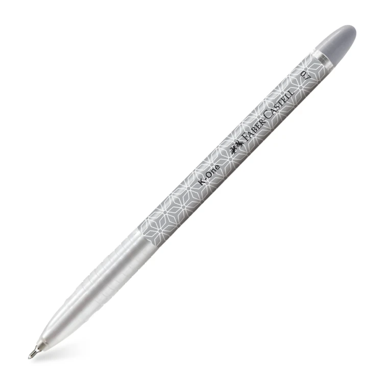 Długopis k-one 0.7 mm czarny Faber-Castell – zdjęcie 3