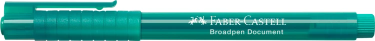 Cienkopis broadpen 1554 turkusowy Faber-Castell – zdjęcie 3