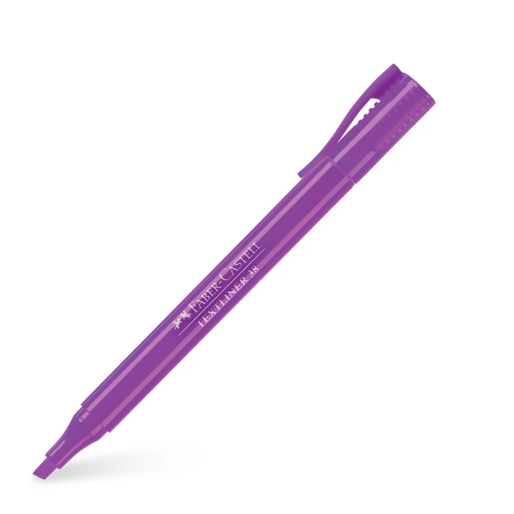 Zakreślacz 38 fioletowy Faber-Castell – zdjęcie 4