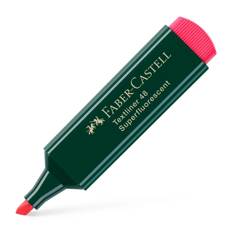 Zakreślacz 48 czerwony Faber-Castell – zdjęcie 4