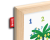 Tablica edukacyjna MemoBe, WHITEBOARDGAME: Numbers adventure!, nadruk CYFERKI, rama drewniana, 90x60 cm – zdjęcie 5