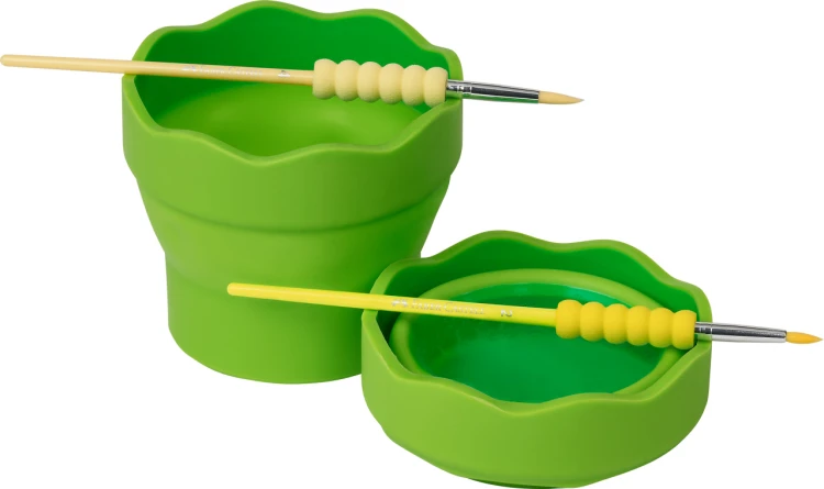 Pojemnik na wodę clic&go jasno-zielonyfaber-castell – zdjęcie 4