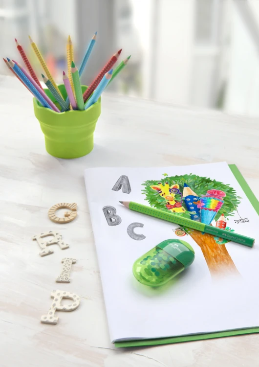 Pojemnik na wodę clic&go jasno-zielonyfaber-castell – zdjęcie 6