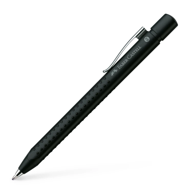 Długopis grip 2011 czarny matowy Faber-Castell – zdjęcie 2