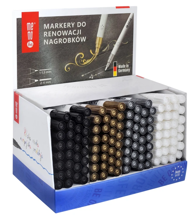 Display naladowy MemoBe -markery olejowe 120 szt. – zdjęcie 2
