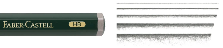 Ołówek castell 9000 jumbo/hb Faber-Castell – zdjęcie 3