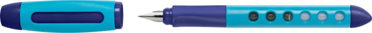 Pióro wieczne scribolino dla leworęcznych niebieskie w etui Faber-Castell – zdjęcie 2