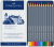 Kredki akwarelowe goldfaber aqua 12 kol. opak. metalowe Faber-Castell – zdjęcie 2