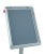 Stojak na ulotki MEMOBE, metalowy, z ramką aluminiową,(A4) 21x29,7 cm, h 100 cm – zdjęcie 3