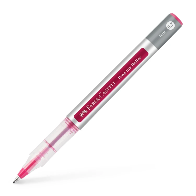 CIENKOPIS KULKOWY FREE INK 0,7mm BORDOWY FABER-CASTELL – zdjęcie 4