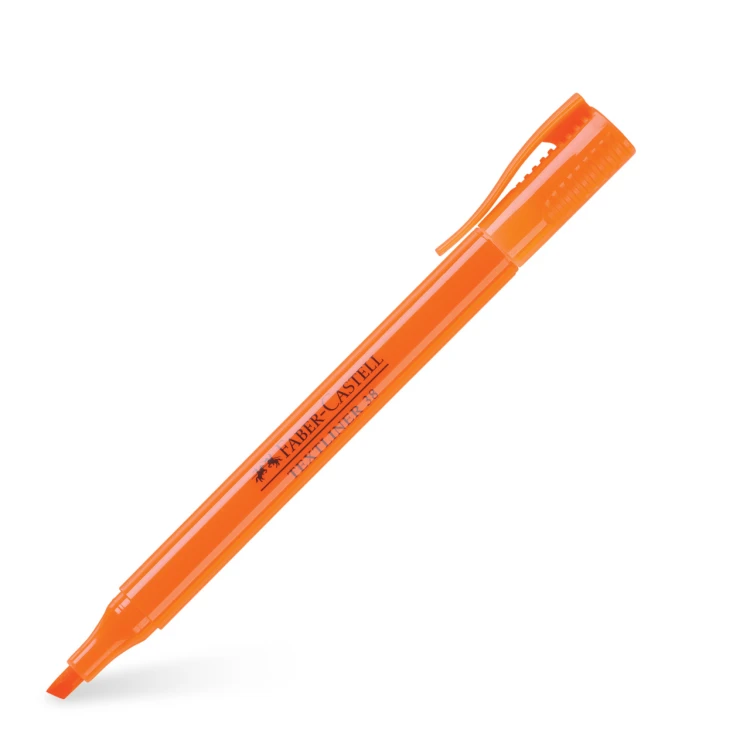 Zakreślacz 38 pomarańczowy Faber-Castell – zdjęcie 4