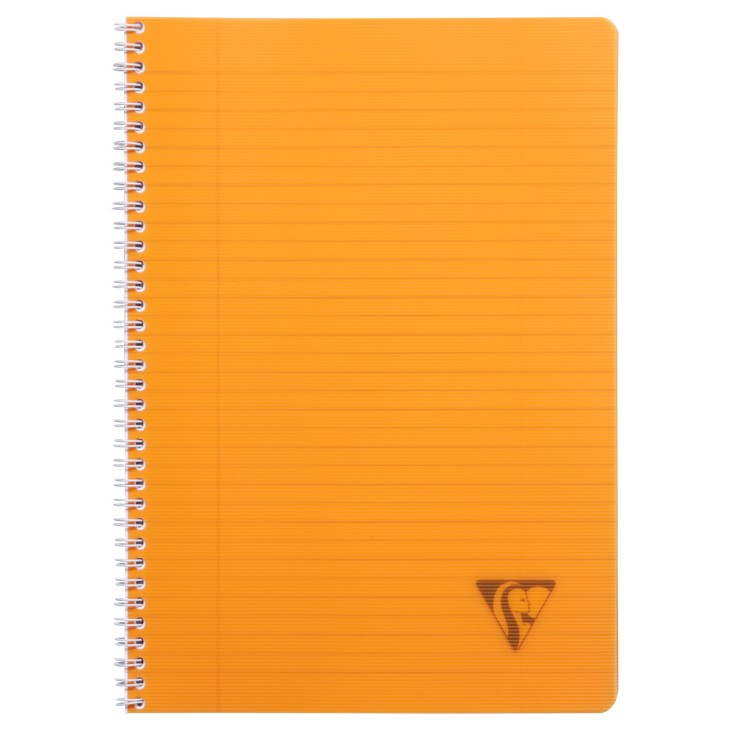 Kołonotatnik linicolor fresh w okładce z PP, A4, w linie z marginesem, 90 kartek clairefontaine – zdjęcie 4