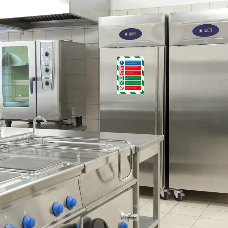 KIESZEŃ MAGNETYCZNA DJOIS x TARIFOLD MAGNETO SAFETY 2 SZT. BIAŁO-ZIELONA – zdjęcie 4