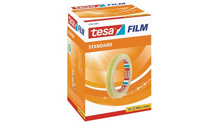 Taśma biurowa tesafilm standard 66M x 15 mm – zdjęcie 3