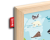 Tablica edukacyjna MemoBe, WHITEBOARDGAME: Animal adventure!, nadruk MAPA ŚWIATA ZE ZWIERZĘTAMI, wersja PL, rama drewnia – zdjęcie 4