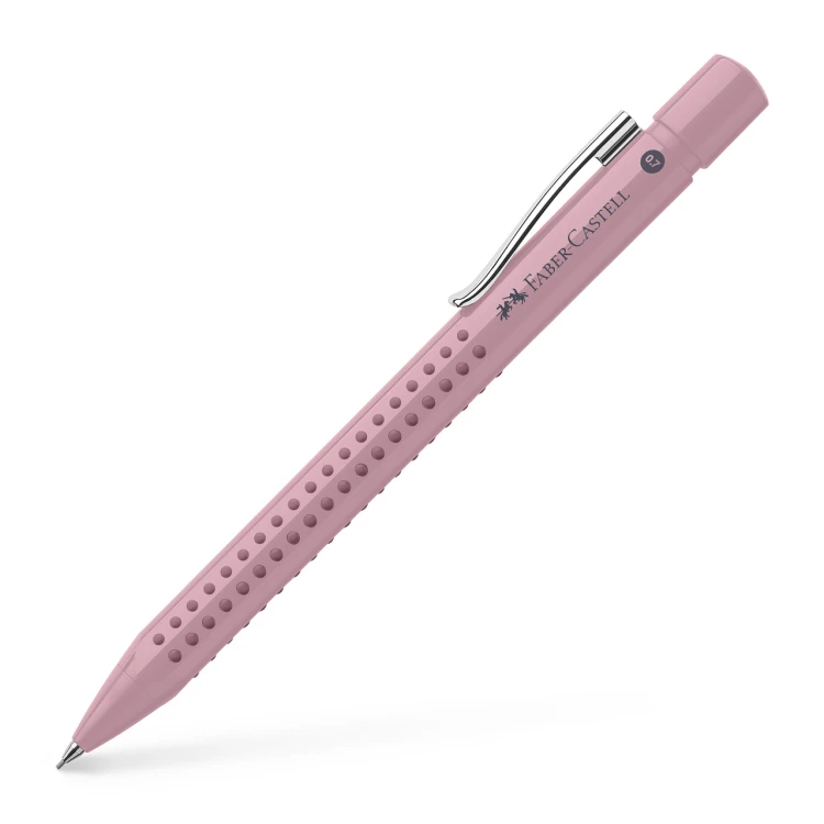 Ołówek automatyczny grip 2010 0,7 mm różowy (rose shadows) Faber-Castell – zdjęcie 2