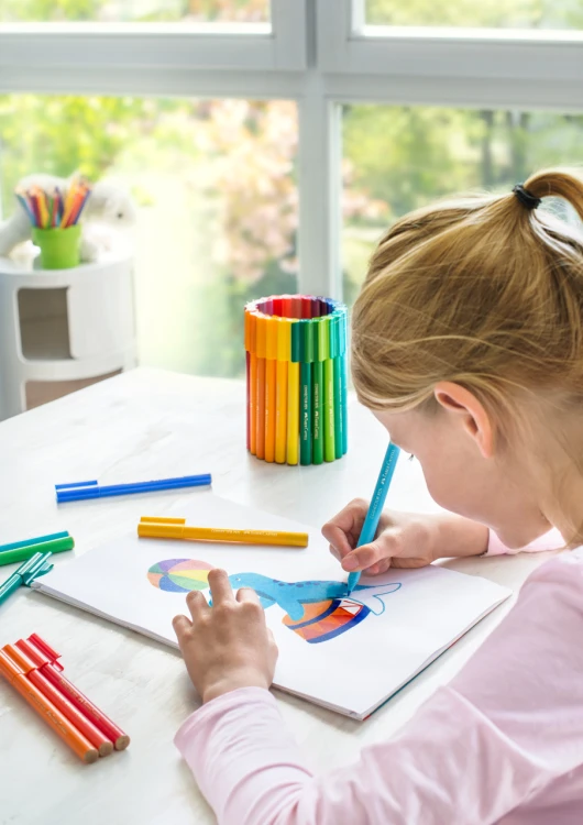 Flamastry connector 80 kol. zestaw prezentowy Faber-Castell – zdjęcie 6