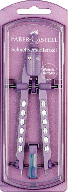 Cyrkiel factory sparkle mix kolorów Faber-Castell – zdjęcie 6