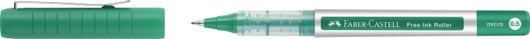 CIENKOPIS KULKOWY FREE INK 0,5mm ZIELONY FABER-CASTELL – zdjęcie 4
