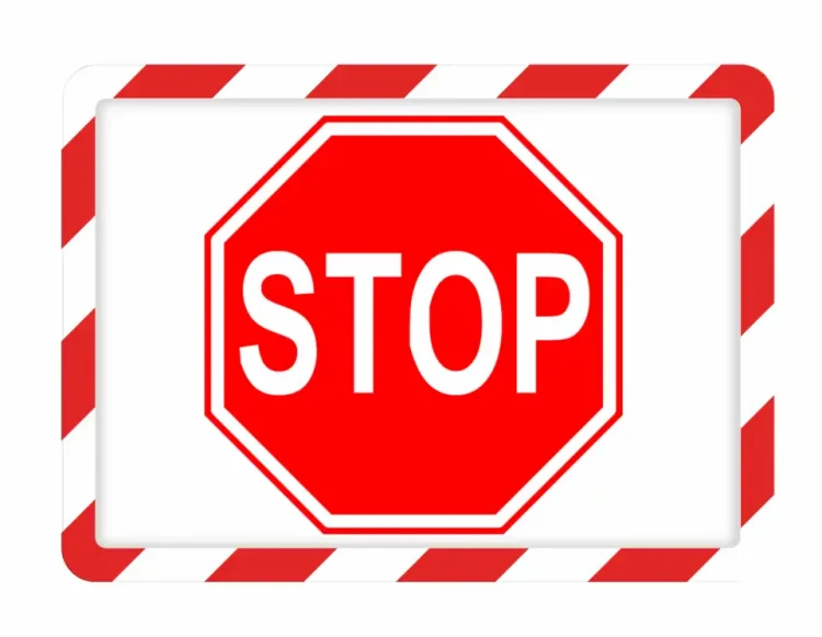 KIESZEŃ MAGNETYCZNA DJOIS x TARIFOLD MAGNETO SAFETY 2 SZT. BIAŁO-CZERWONA – zdjęcie 3