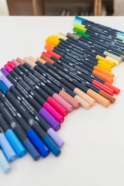 Pisak goldfaber sketch dwustronny zestaw graphic novel 6 kol. Faber-Castell – zdjęcie 4