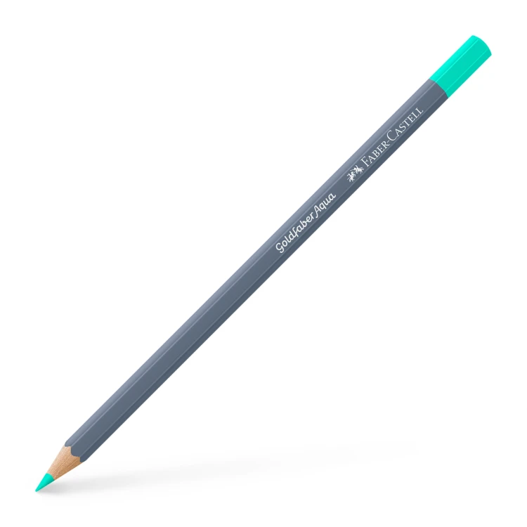 Kredka akwarelowa goldfaber aqua pastel phthalo green Faber-Castell – zdjęcie 2