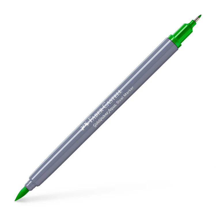 Pisak akwarelowy goldfaber aqua dwustronny kol. 112 Faber-Castell – zdjęcie 3