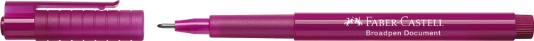 Cienkopis broadpen 1554 magenta faber castell – zdjęcie 2