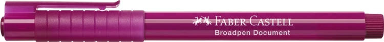 Cienkopis broadpen 1554 magenta faber castell – zdjęcie 3