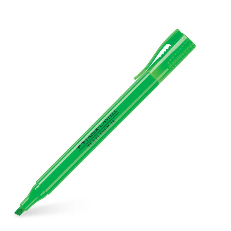 Zakreślacz 38 zielony Faber-Castell – zdjęcie 4