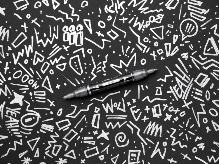 Marker akrylowy multimark kol. 551 liquid chrome Faber-Castell – zdjęcie 4
