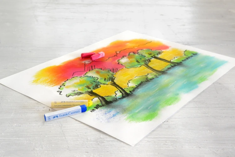 Creative studio pastele suche 12 kol. opakowanie karton Faber-Castell – zdjęcie 4